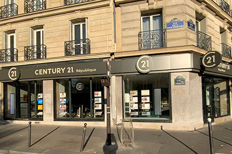 Agence immobilièreCENTURY 21 République, 75011 PARIS