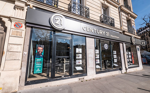 Agence immobilière CENTURY 21 République, 75011 PARIS