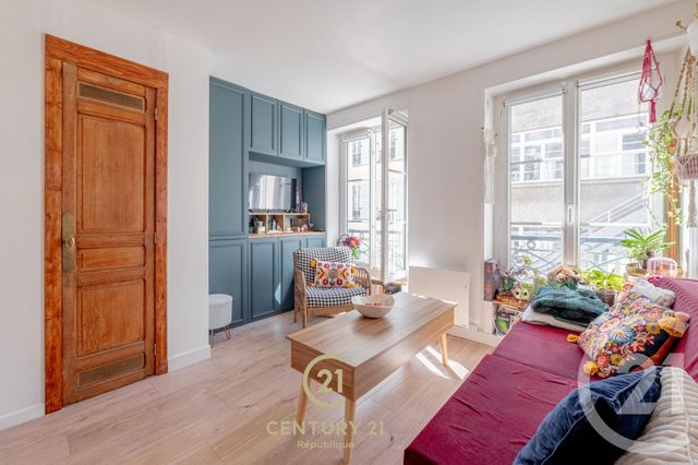 Appartement F2 à vendre - 2 pièces - 23.73 m2 - PARIS - 75020 - ILE-DE-FRANCE - Century 21 République