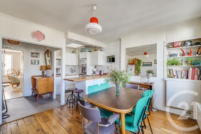 Appartement F4 à vendre - 4 pièces - 72.77 m2 - PARIS - 75018 - ILE-DE-FRANCE - Century 21 République