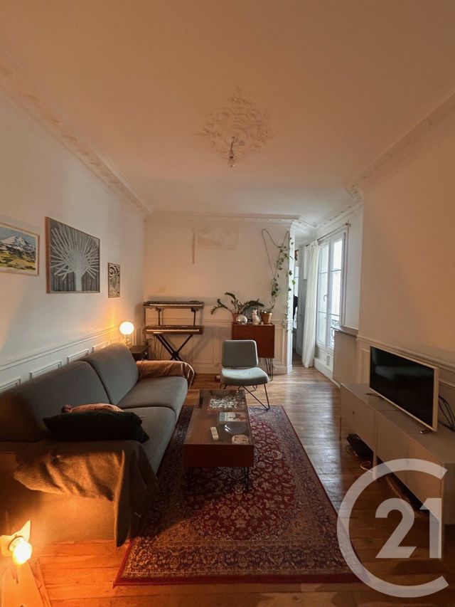 Appartement F3 à louer - 3 pièces - 43.72 m2 - PARIS - 75019 - ILE-DE-FRANCE - Century 21 République